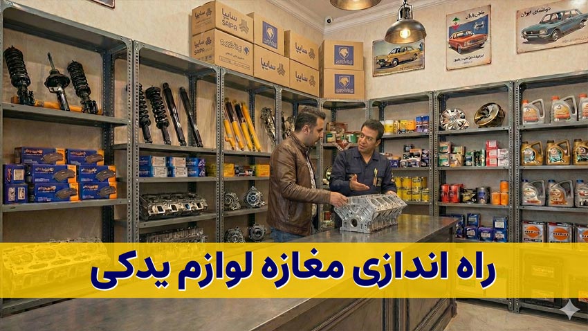راه اندازی مغازه لوازم یدکی خودرو